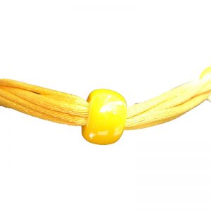 halsketting whimsical yellow b