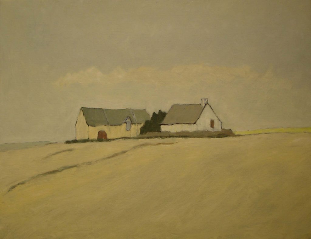 Hoog op de heuvel - 50x65 cm